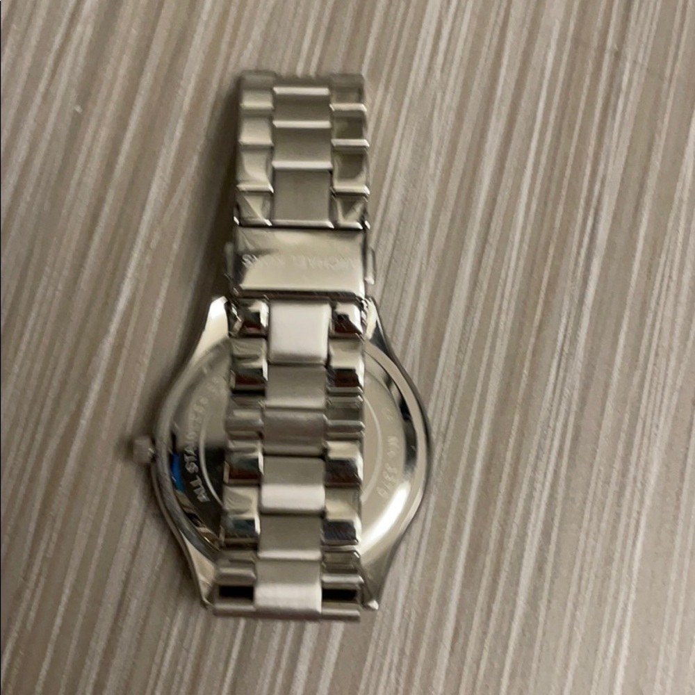 Michael Kors Stainless Steel Watch with Blue Dial - Picture 2 of 3